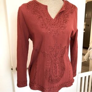 Uzman Giyim embroidered top